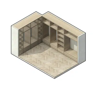 kuva kohteelle Odd floor plan Series - L plan for Bedroom