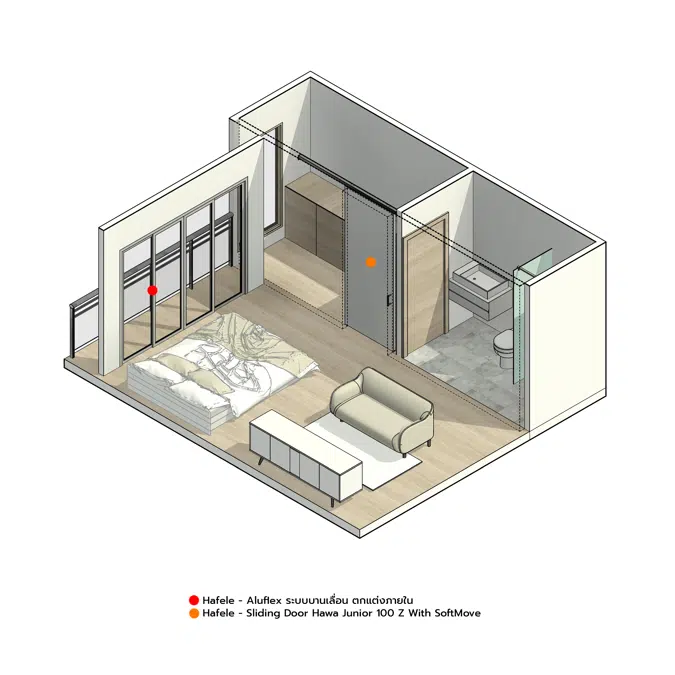 Studio Apartment 30 Sqm Series #1