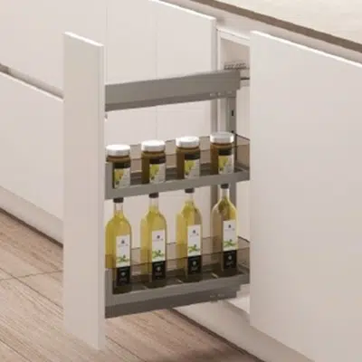 Image for HAFELE Starke Series - Narrow Front Pull-out Basket 495.35.33X