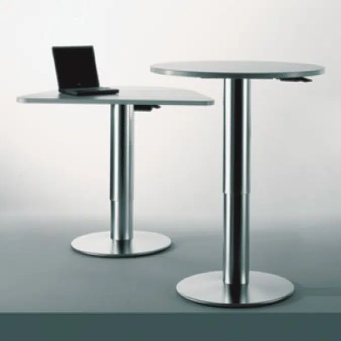 HAFELE Table Columns with gas loaded spring