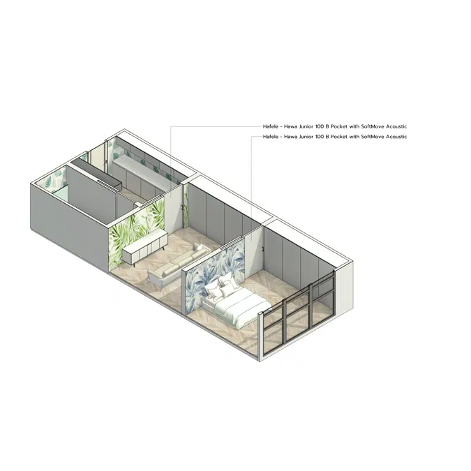 1-Bedroom Apartment 50 Sqm Series #1