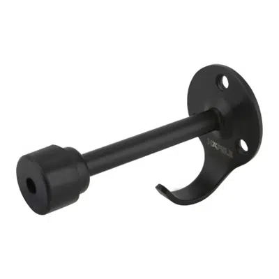 afbeelding voor HAFELE Wooden Swing Door Wall mounted DOOR STOP STST.BL MATT 99X24MM