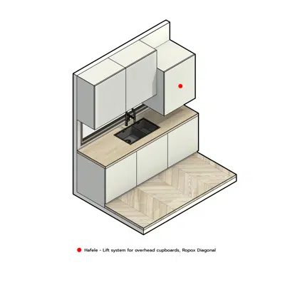kuva kohteelle Universal design kitchen Smart Kitchen Storage