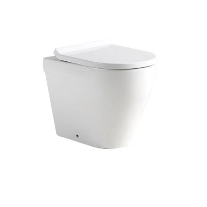 BIM objects - Free download! HAFELE Wall face toilet SEINE | BIMobject