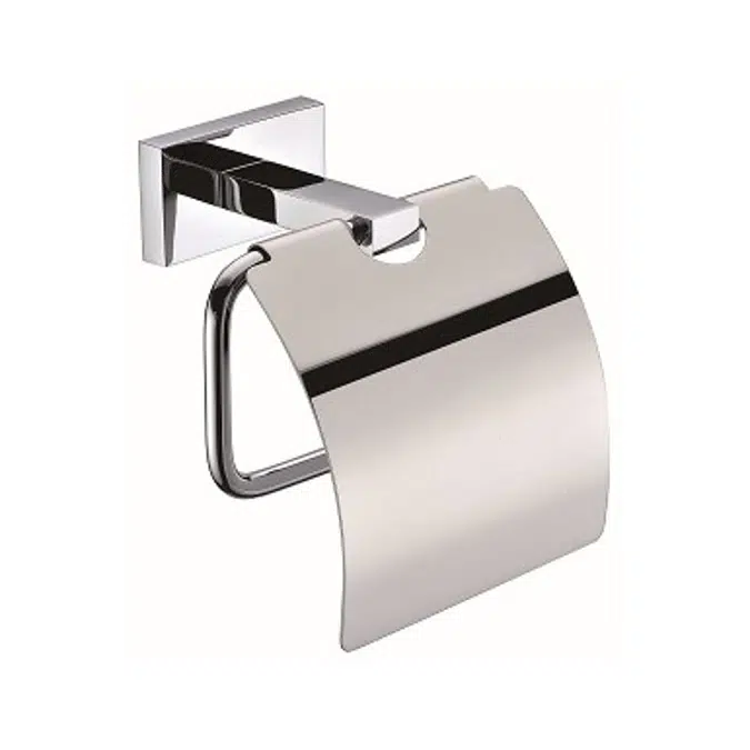 BIM objects - Free download! HAFELE Toilet paper holder with lid GEMINI ...