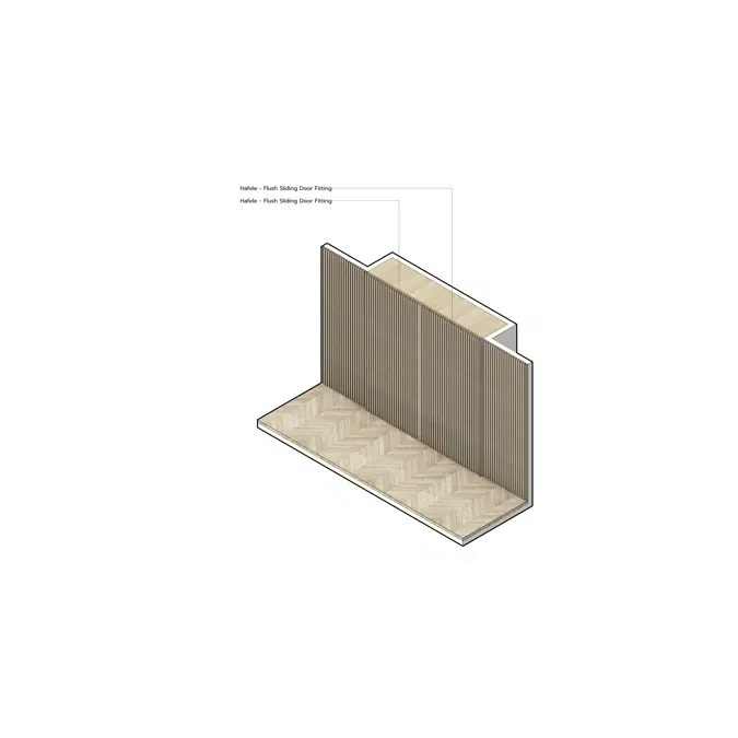 Storage area for bicycles or sports equipment