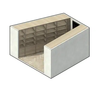 Imagem para Odd floor plan Series - Walk-in Closet trapezoid}