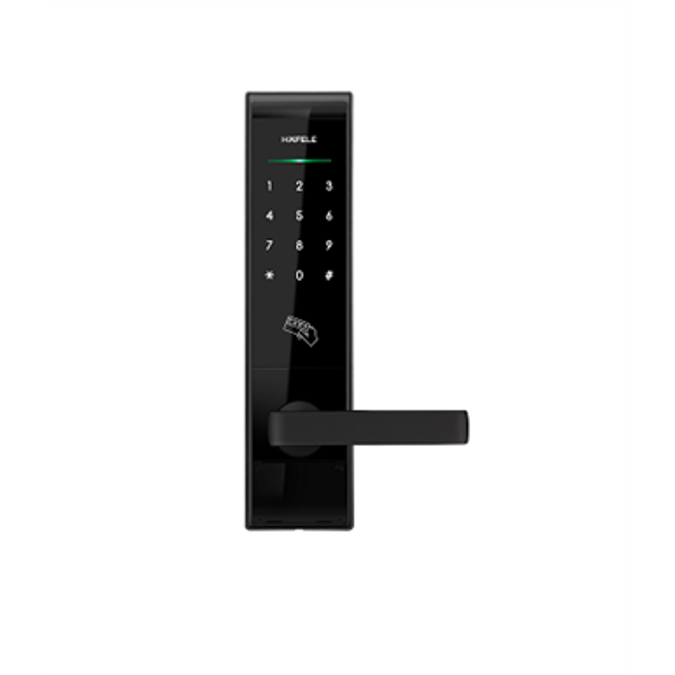 BIM objects Free download! HAFELE Digital Door Lock EL 8000 TC 912.05
