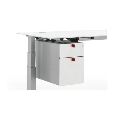 Image for HAFELE Accessories Pedestal with System Drawer and Suspension File Drawer Large