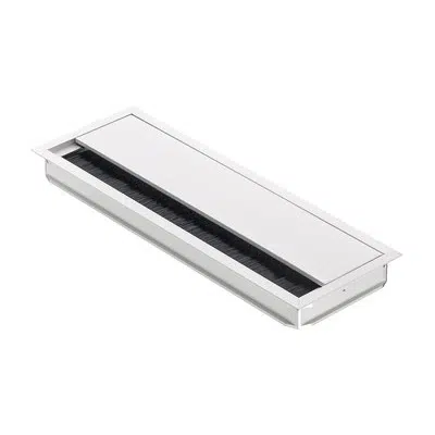 Image for HAFELE Cable Outlets Aluminium Square Rectangular Height25mm