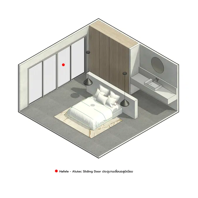 Energy Saving Series- bedroom 25 Sqm.