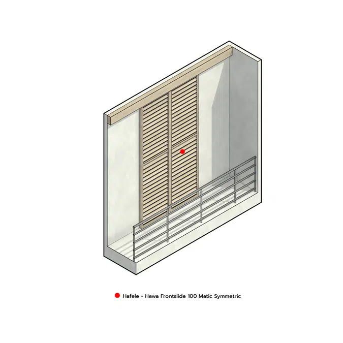 Sunset Facade design Small balcony