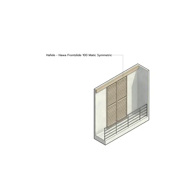 Sunset Facade design Small balcony