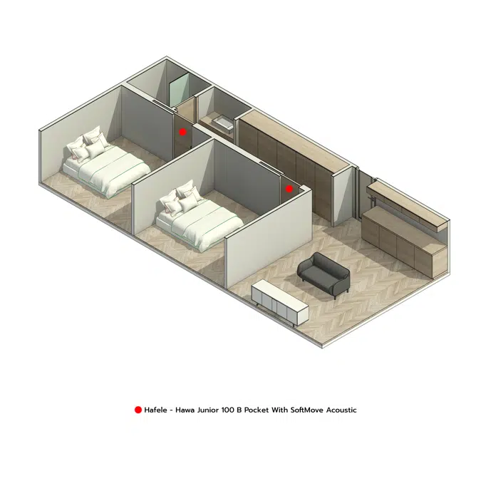 1-Bedroom Apartment 50 Sqm Series #3