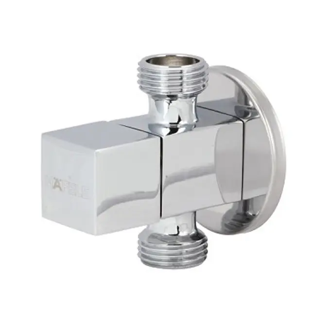 BIM objects - Free download! HAFELE Square dual stop valve 589.25.975 ...