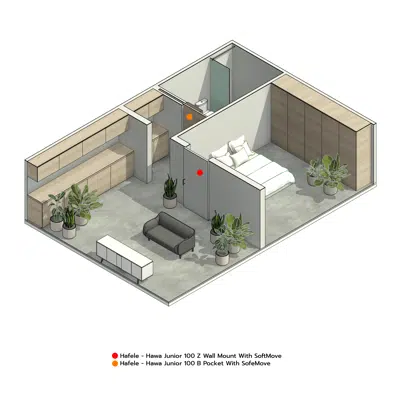 1-Bedroom Apartment 50 Sqm Series #5 için görüntü