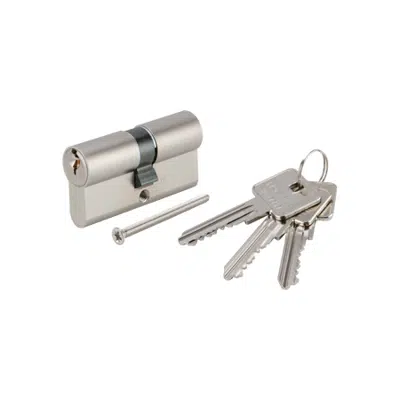 Image for HAFELE Door Hardware Locking and Security Profile Cylinder SA Double 30/30