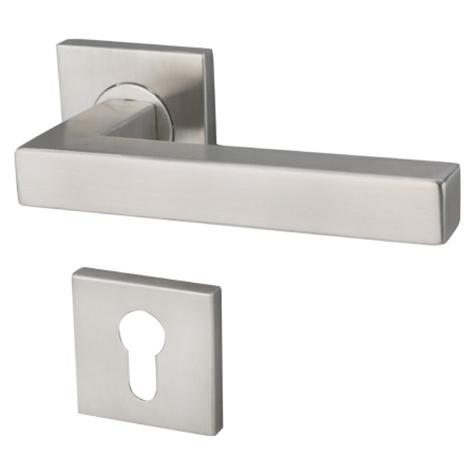 BIM objects Free download! HAFELE Wooden Swing Door Lever Handle PC