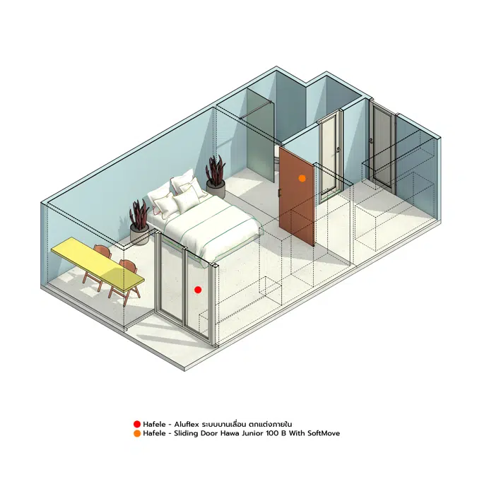 Studio Apartment 30 Sqm Series #2