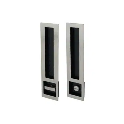 Immagine per HAFELE Wooden Sliding Door Flush Handle Mortise Locks FL HDL STST