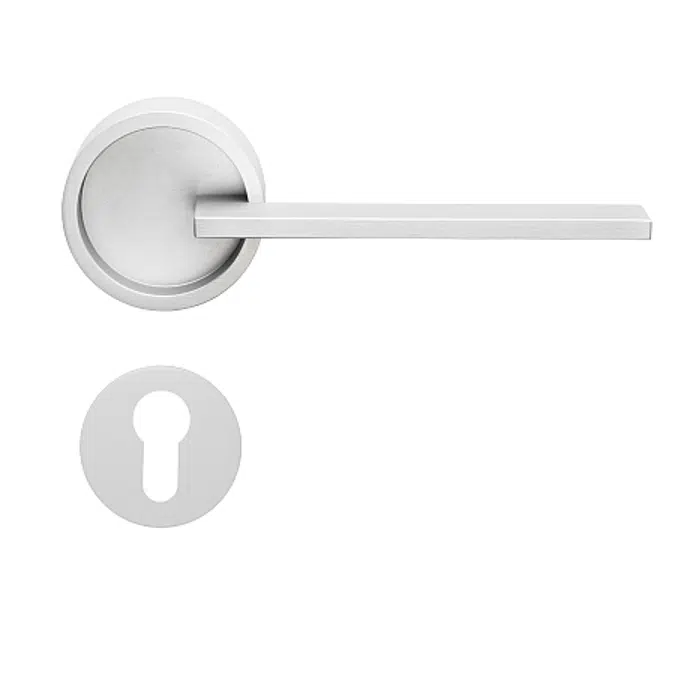 HAFELE Wooden Swing Door Lever Handle PC HANDLE SET AL