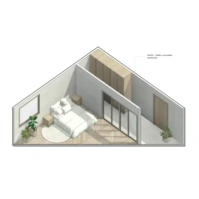 imagem para Odd floor plan Series Bedroom