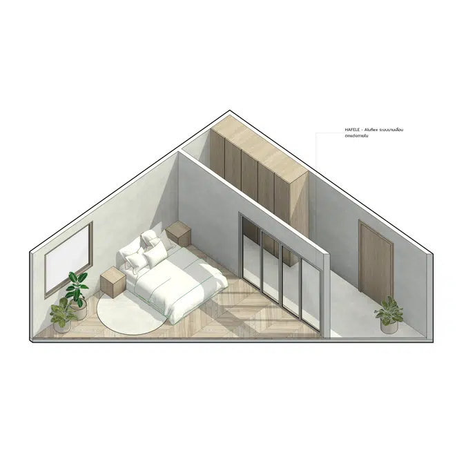 Odd floor plan Series Bedroom