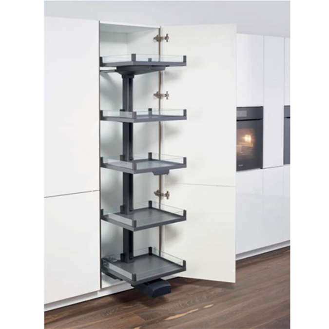 BIM objects Free download! HAFELE Storage Fittings PullOut Pantry