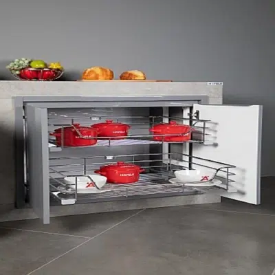 Image for HAFELE Furniture Fitting Wire Basket  Etercnoc 2 Door