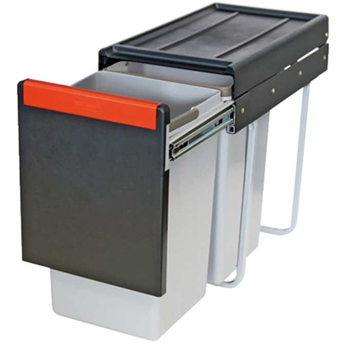 Laden Sie kostenfreie BIMInhalte aus BIMobject HAFELE Waste Bins