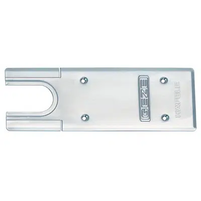 HAFELE Glass Swing Door Cover Plate TS 500 NV GEZE图像