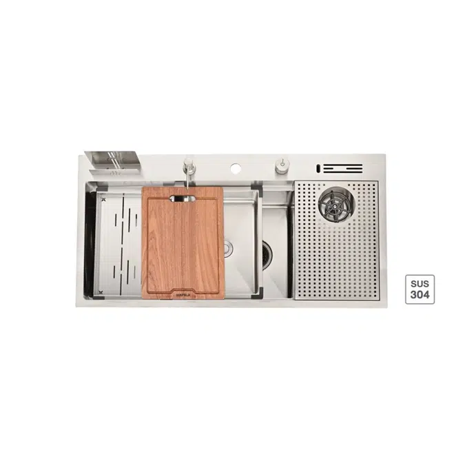 Kitchen Sinks Hafele Workstation Sink AQUA Aquadominion
