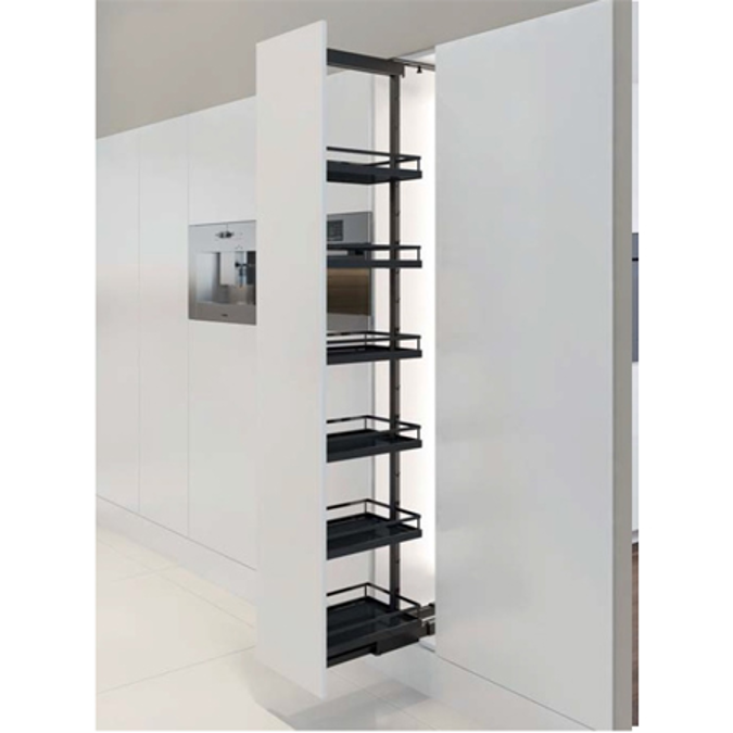 BIM objects - Free download! HAFELE Storage Fittings Pull-Out Pantry ...