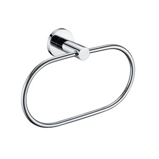 BIM objects - Free download! HAFELE Towel ring RENOIR2 980.60.802 ...