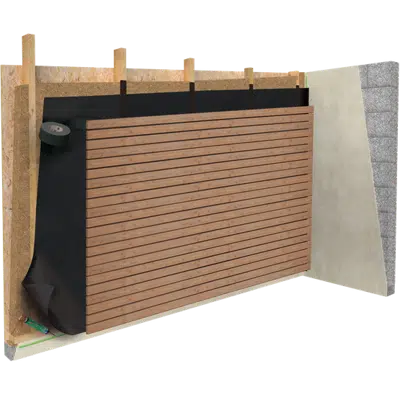 Image for SOLITEX FRONTA QUATTRO® connect - Breather membrane (WRB) for open-jointed cladding