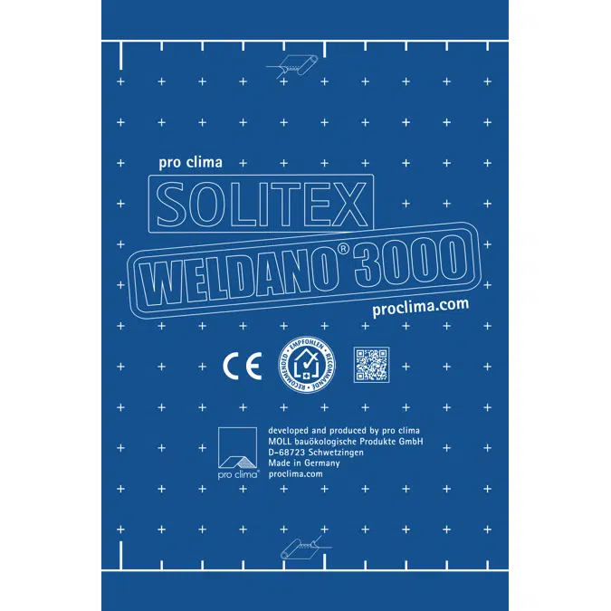 SOLITEX WELDANO 3000® - Diffusionsoffene, nahtgefügte Unterdeckbahn
