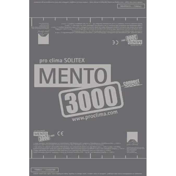 SOLITEX MENTO 3000® connect Medium-weight roofing underlay,