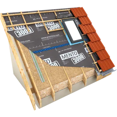 SOLITEX MENTO 3000® connect Medium-weight roofing underlay,图像