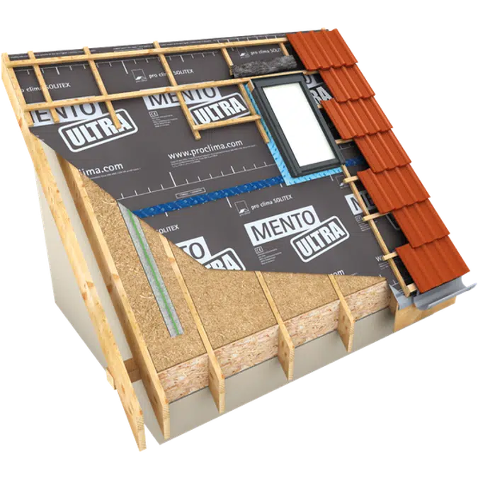 SOLITEX MENTO ULTRA® connect Reinforced roofing underlay