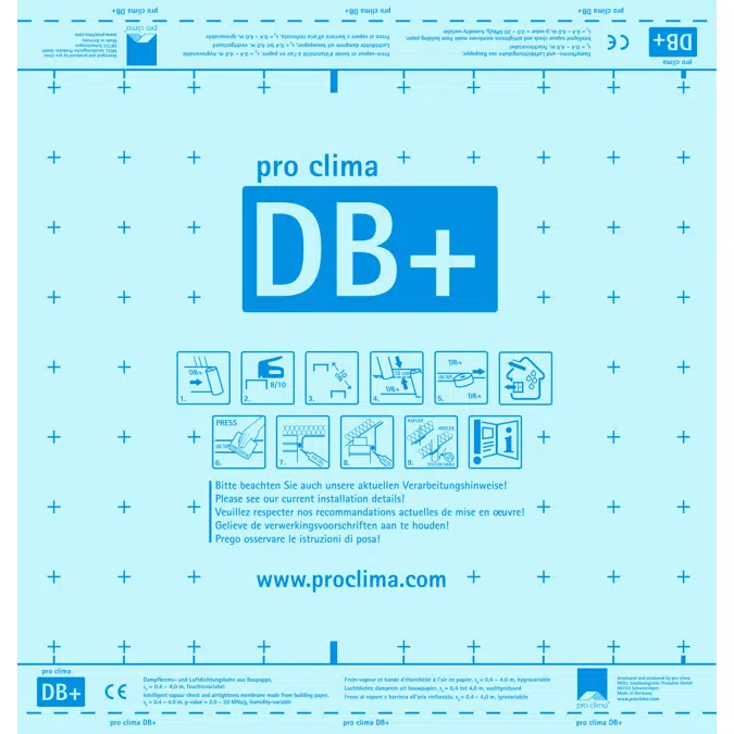 DB® + Reinforced hydrosafe® vapour check