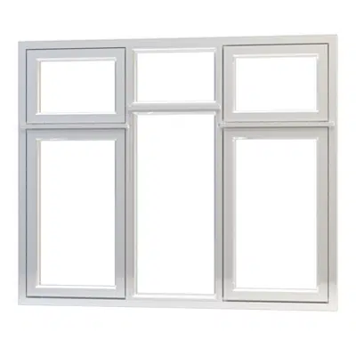 Obrázek pro Wood Alu Flags Window Type 1