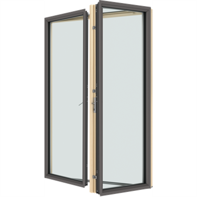 BIM objects Free download! VELFAC Edge Patio Door 2 Leaf 2312