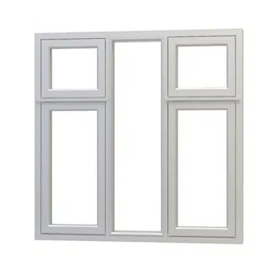 obraz dla Wood Alu Frederiksberg Window Type 11