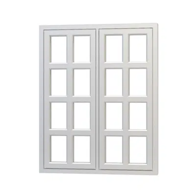 Obrázek pro Wood Alu Flags Window Type 9