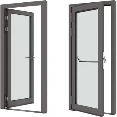 Image pour VELFAC Aluminium door - Revit family