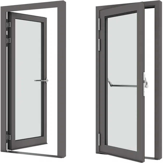 VELFAC Aluminium door - Revit family