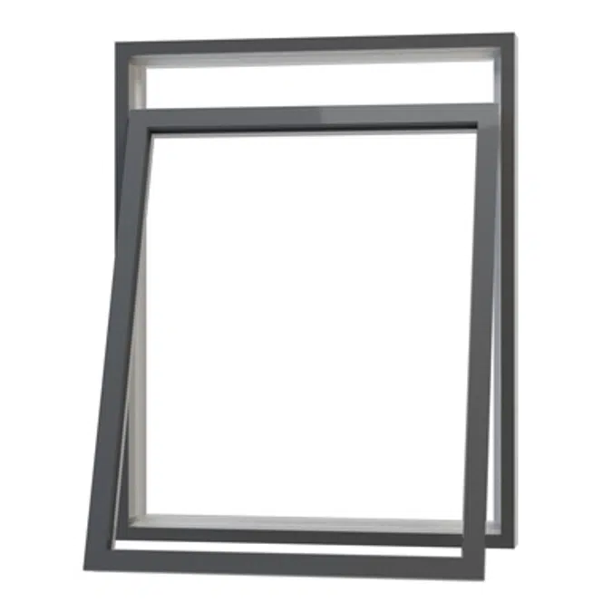 Objetos BIM - ¡Descarga gratis! Ribo Alu Reversible window | BIMobject