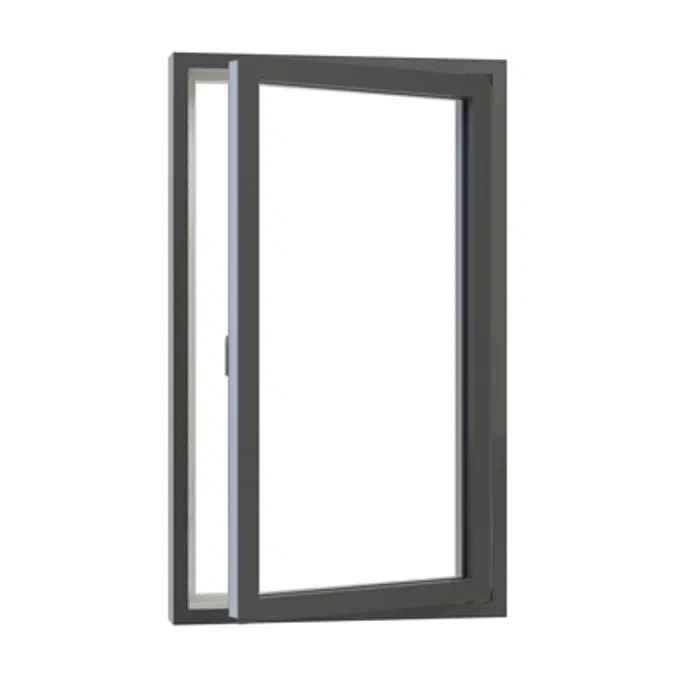 BIM objects - Free download! Ribo Alu Sidehung window | BIMobject