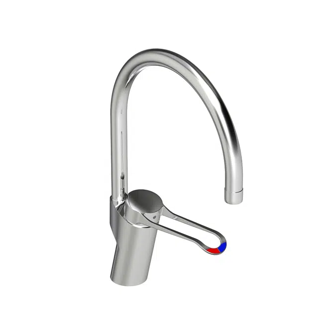 Kitchen mixer New Nautic - high Spout, care leaver