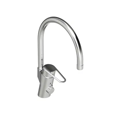 изображение для Kitchen mixer New Nautic - high Spout, shut off